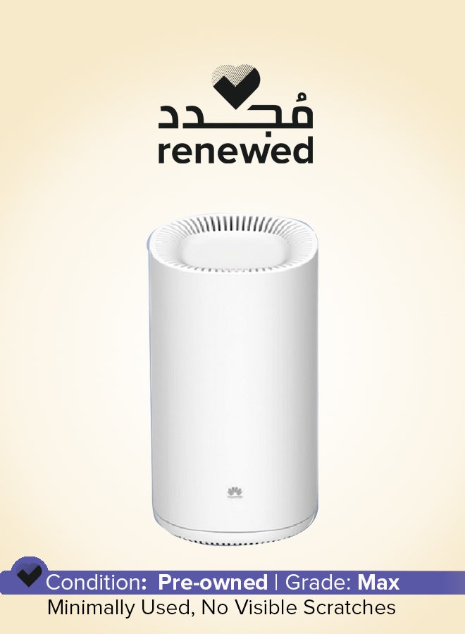 هواوي Renewed - AC3800 Tri-Band Gigabit Mesh Wi-Fi Router – 3800Mbps High-Speed Wireless Includes Wi-Fi Multimedia (WMM) for Reliable 4K Video Performance - WA8011Y | white - Image 1