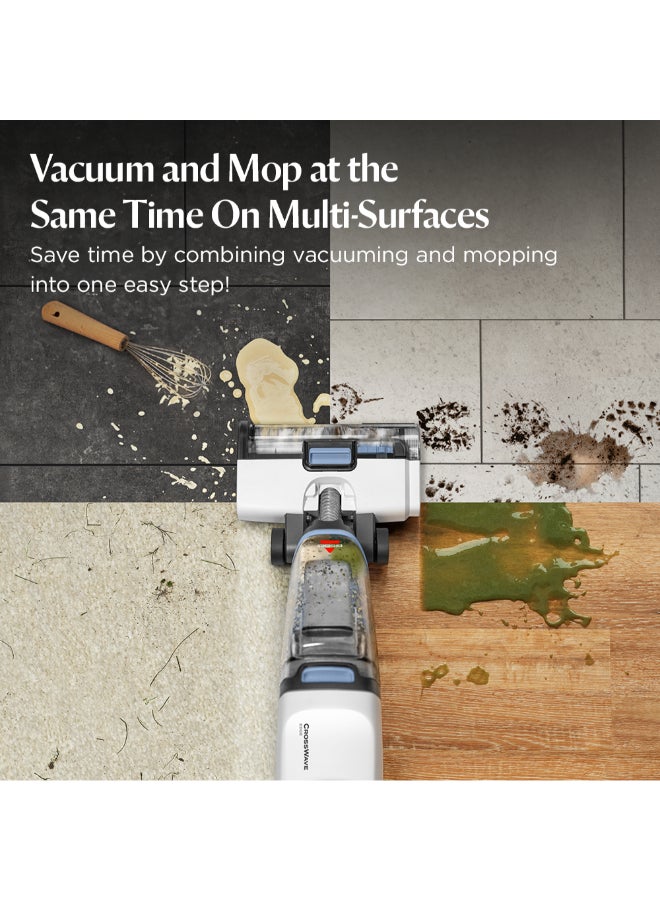 Bissell 4088K Crosswave Edge Wet and Dry Hard Floor Multisurface Vacuum Cleaner 340 W 4088K ‎Black/ White - Image 2
