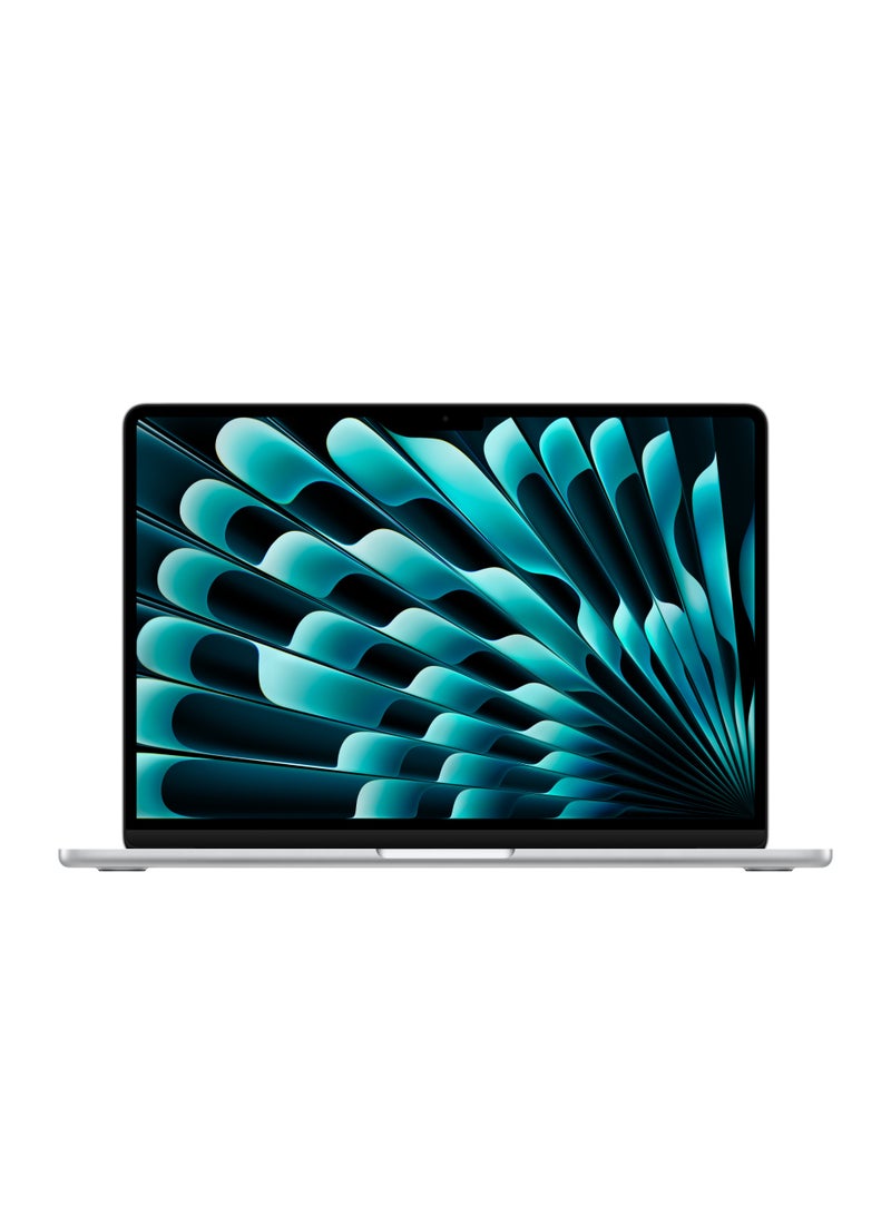 Apple New 2025 MacBook Air 13-Inch Display, Apple M4 Chip 10-Core CPU 10-Core GPU Processor/32GB RAM/512GB SSD/macOS English silver - Image 1