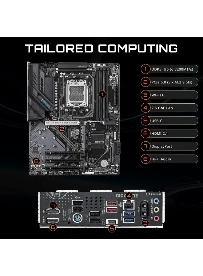 GIGABYTE-M/B B850 GAMING WF6 1.0 - Image 4