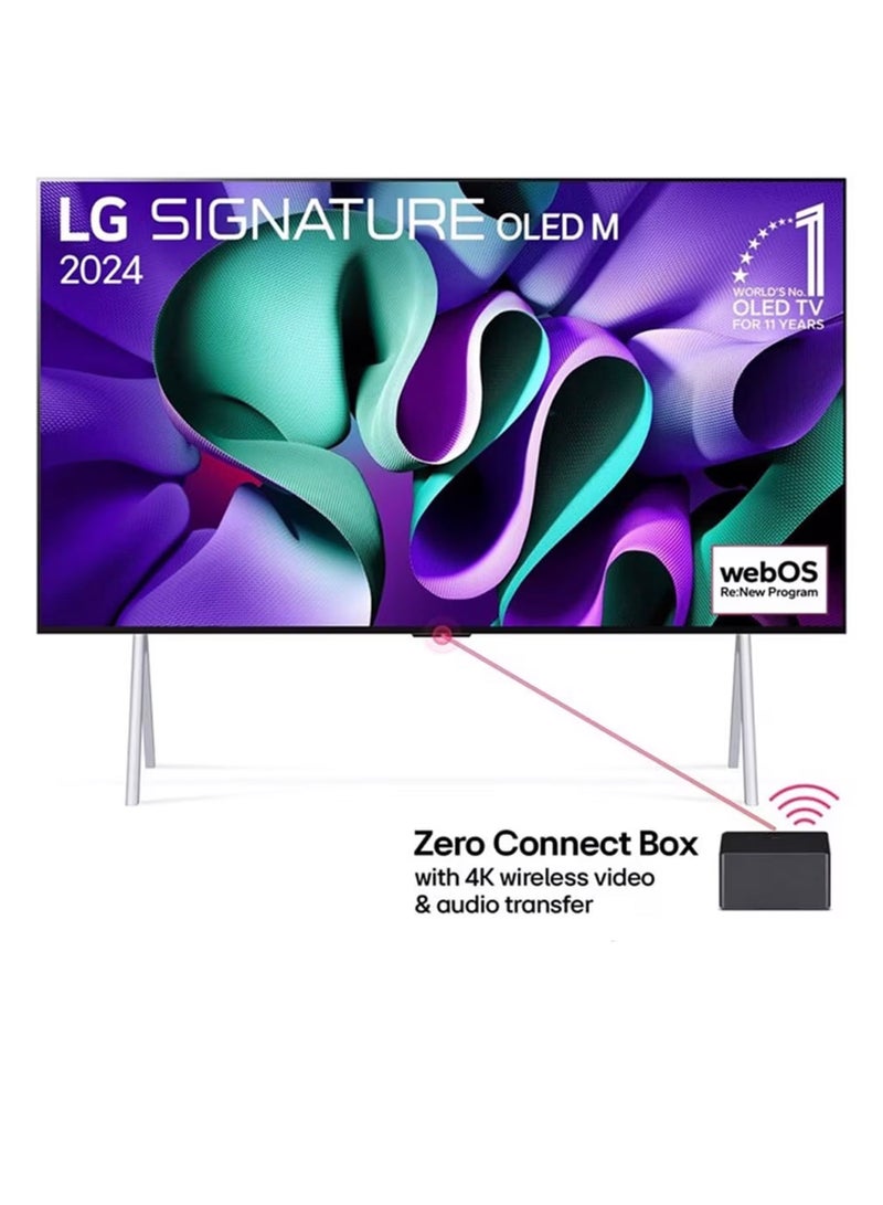 LG Premium OLED TV 97 (UD) OLED97M46LA-AMA black