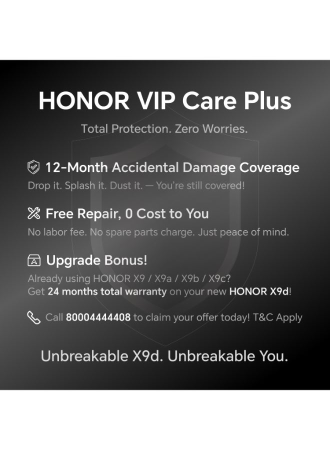 X9d Dual SIM 5G 12GB RAM 256GB Midnight Black With Free Choice E6i Earbuds, Lanyard Data Cable and 12 Month Damage Insurance - Middle East Version image 14