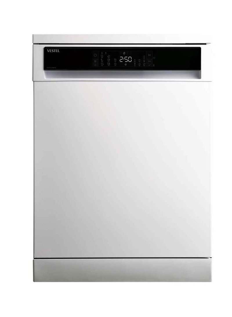Vestel - Dishwasher, 8 Programs, 15 Storage Places 1500 W DWFA238B1W White - Image 1