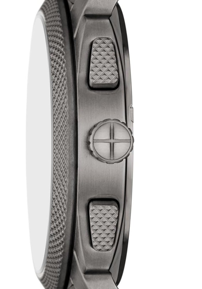 فوسيل ساعة فوسيل للرجال كرونوغراف بطلاء رمادي غامق - Image 3