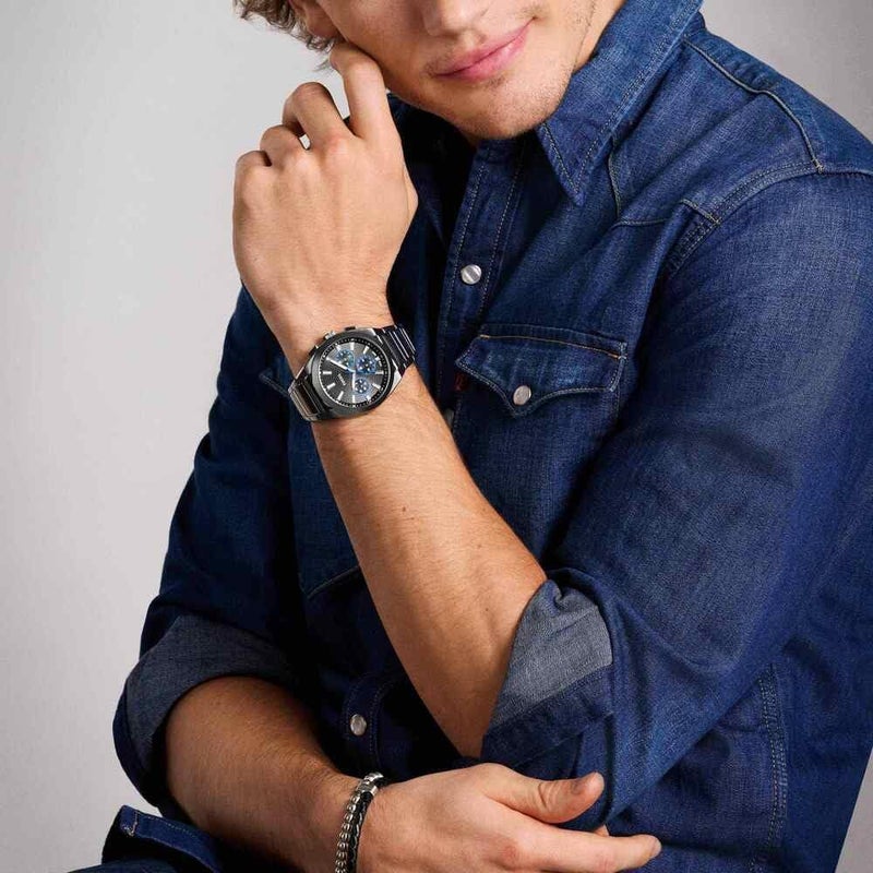 فوسيل ساعة فوسيل للرجال بتقنية الكوارتز التناظرية كرونوغراف FS6107 - Image 2