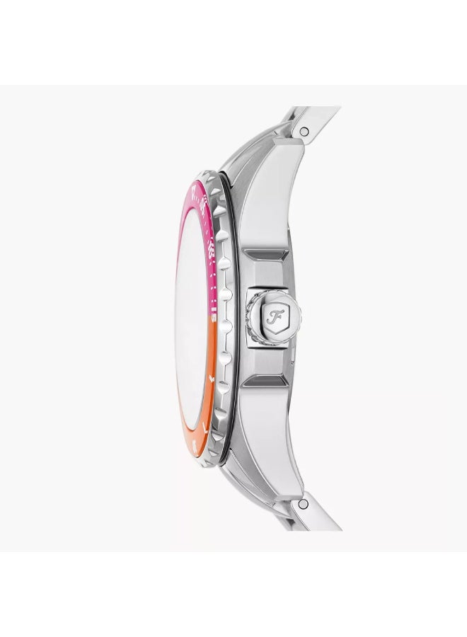 FOSSIL Women's Fossil Women's Pink Dial Analog Quartz Watch - Image 2
