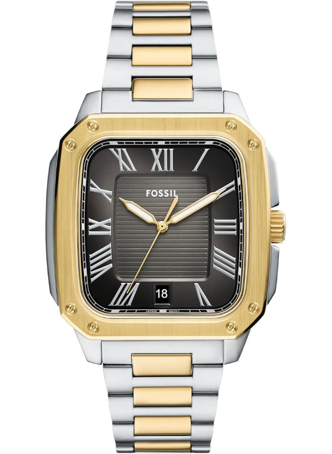 فوسيل Men's Fossil Men's Crosby Three-Hand Date Watch - Image 1