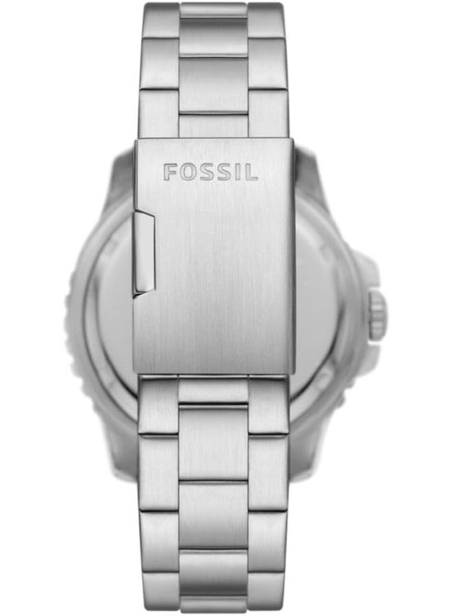 FOSSIL Men's Fossil Men's Blue GMT Stainless Steel Watch - Image 2