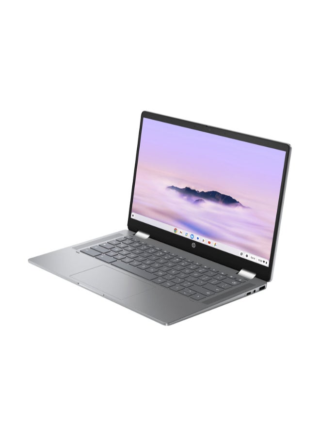 HP Renewed - 14B-CD0020CA Laptop With 14-Inch UHD Display,Intel Core i3-N305 Processor/Dual Core/8GB RAM/128GB SSD/Intel UHD 600 Graphics/Chrome OS English/Arabic Grey - Image 2