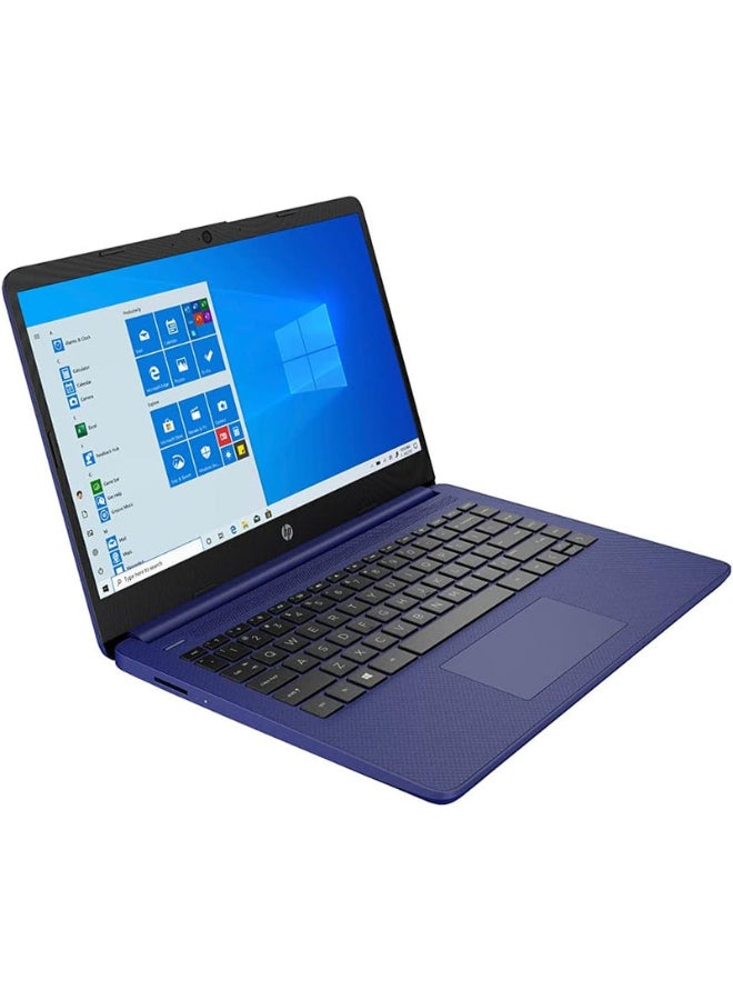 HP Renewed - 14-DQ0055DX Laptop With 14-Inch UHD Display,Intel Celeron N4120 Processor/Dual Core/4GB RAM/64GB SSD/Intel UHD 600 Graphics/Windows 10 English/Arabic Blue - Image 2