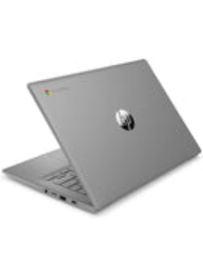 HP Renewed - 14-ANE0013DX Laptop With 14-Inch UHD Display,Intel Celeron N4120 Processor/Dual Core/4GB RAM/64GB SSD/Intel UHD 600 Graphics/Chrome OS English/Arabic Grey - Image 3