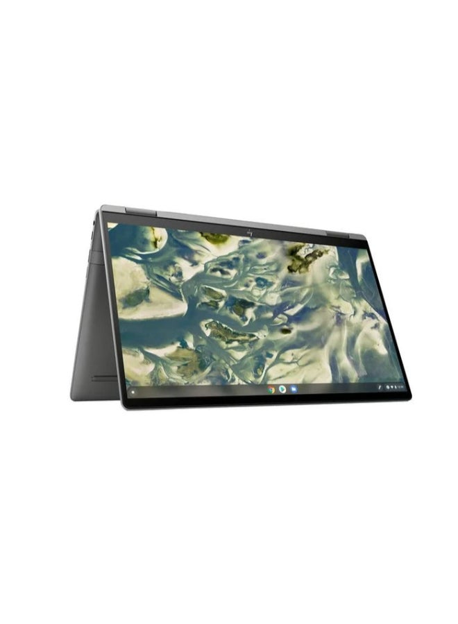 HP Renewed - 14C-CC0013DX Laptop With 14-Inch UHD Display,Intel Core i3-1115G4 Processor/Dual Core/11th Gen/8GB RAM/256GB SSD/Intel UHD 600 Graphics/Chrome OS English/Arabic Grey - Image 5