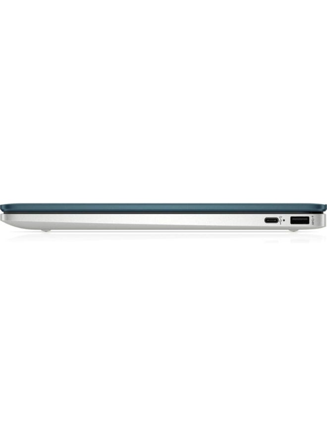 HP Renewed - 14A-NA0062TG Laptop With 14-Inch UHD Display,Intel Pentium N5030 Processor/Dual Core/4GB RAM/64GB SSD/Intel UHD 605 Graphics/Chrome OS English/Arabic Teal - Image 5