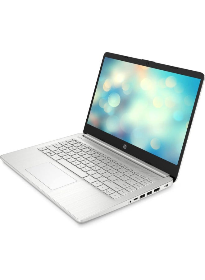 HP Renewed - 14-DQ0075NR Laptop With 14-Inch UHD Display,Intel Pentium N5030 Processor/Dual Core/4GB RAM/64GB SSD/Intel UHD 600 Graphics/Windows 10 English/Arabic Silver - Image 2