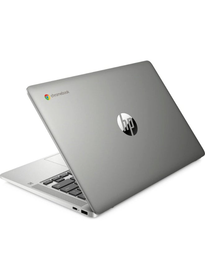 HP Renewed - 14A-NA0131Wm Laptop With 14-Inch UHD Display,Intel Pentium N5030 Processor/Dual Core/4GB RAM/64GB SSD/Intel UHD 600 Graphics/Chrome OS English/Arabic Grey - Image 5