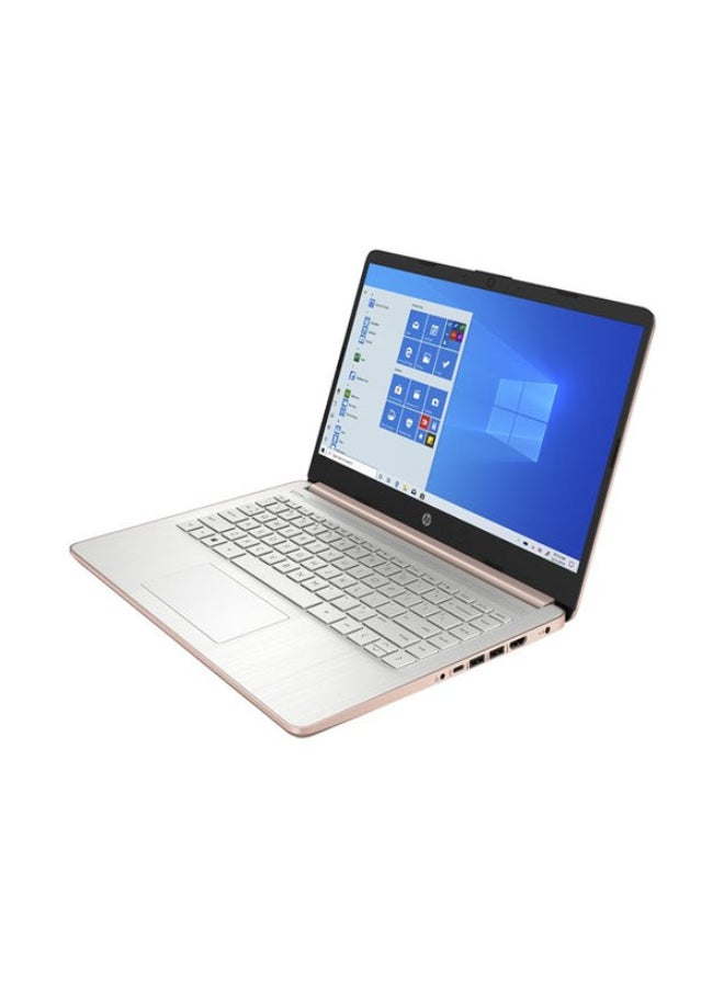 HP Renewed - 14-DQ0030NR Laptop With 14-Inch UHD Display,Intel Celeron N4120 Processor/Dual Core/4GB RAM/64GB SSD/Intel UHD 600 Graphics/Windows 10 English/Arabic Pink - Image 2