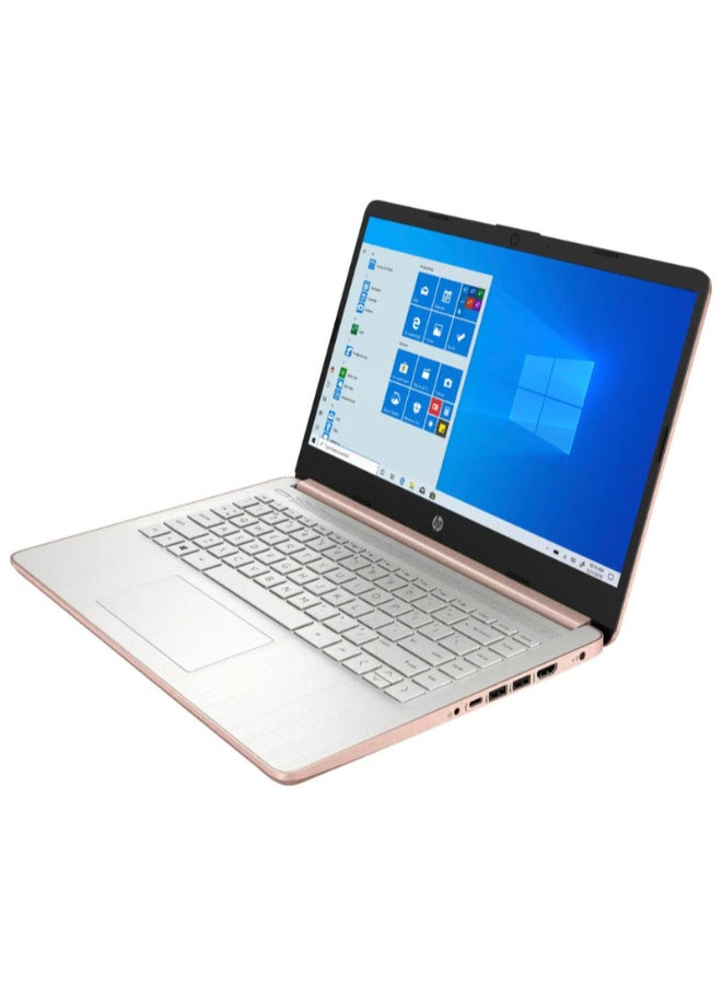 HP Renewed - 14-DQ0012DX Laptop With 14-Inch UHD Display,Intel Celeron N4020 Processor/Dual Core/4GB RAM/64GB SSD/Intel UHD 600 Graphics/Windows 11 English/Arabic Pink - Image 3
