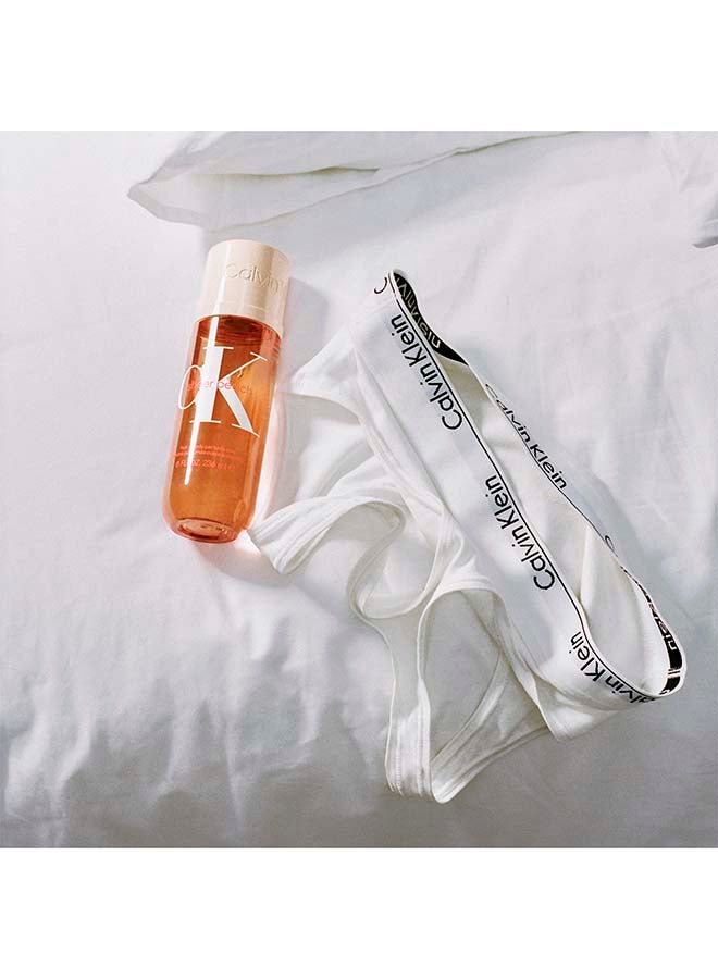CALVIN KLEIN Sheer Peach Unisex Hair And Body Perfume Mist 236ml - Image 3