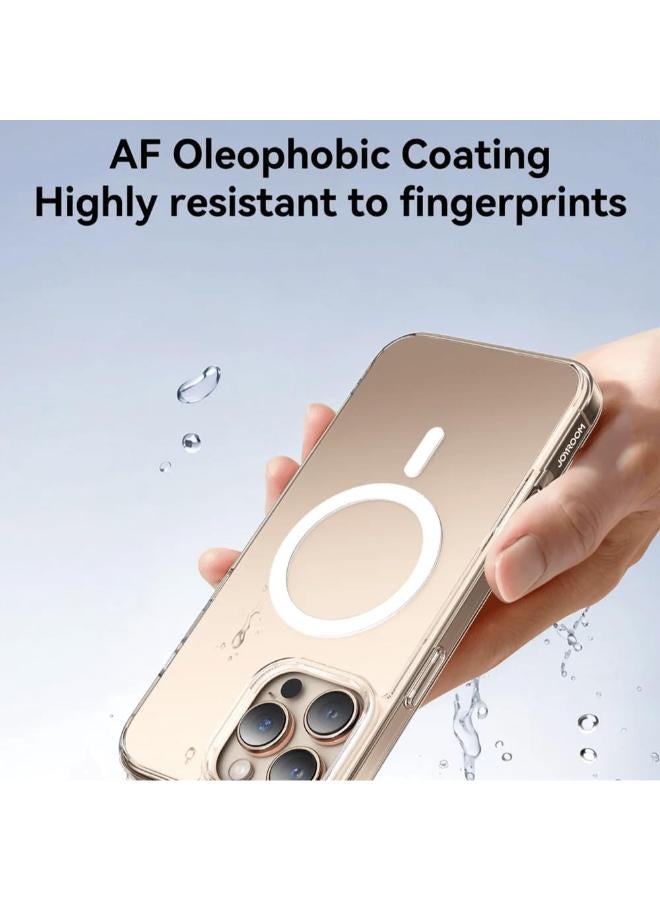 جوي روم Protective Matte TPU Case For iPhone 16 Pro clear - Image 4