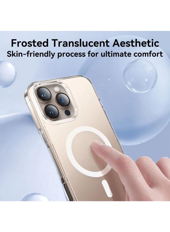 جوي روم Protective Matte TPU Case For iPhone 16 Pro clear - Image 2