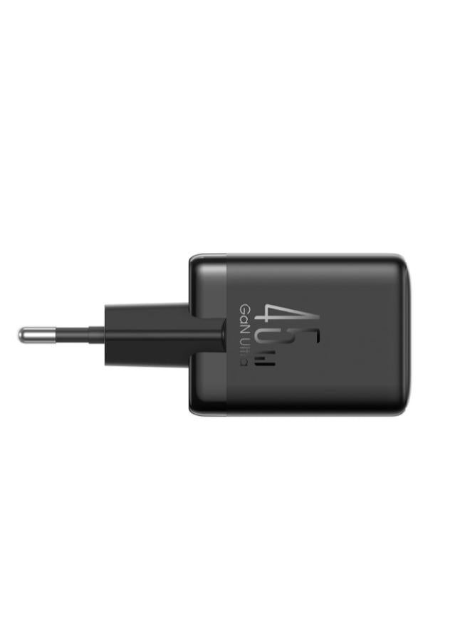 JOYROOM EU 45W Dual‑Port GaN Fast Charger  - black - Image 3