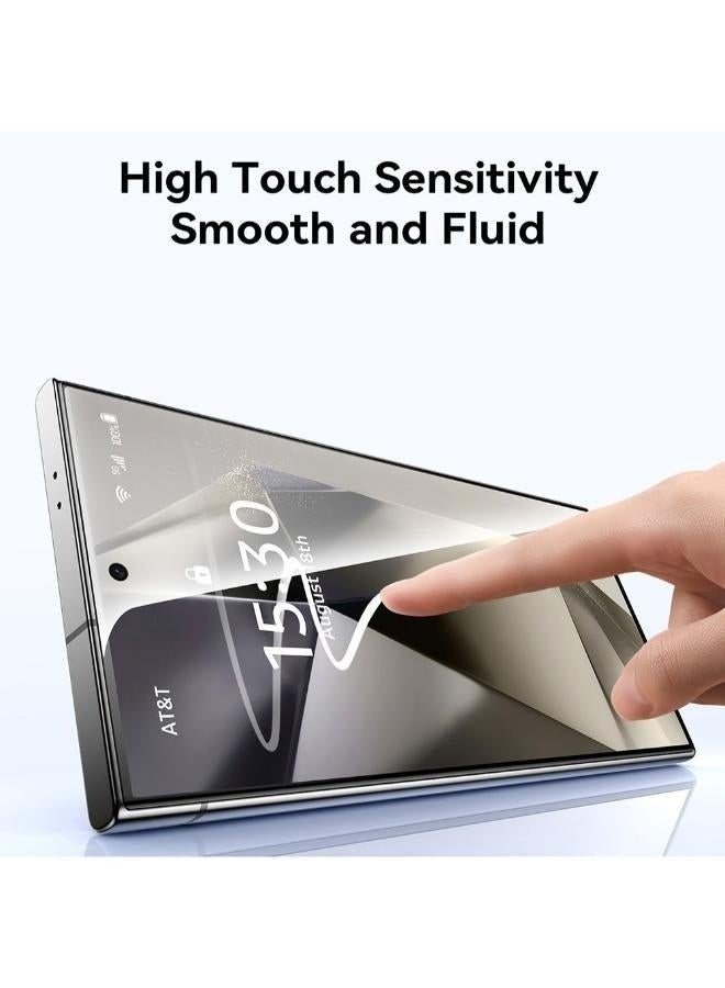 جوي روم 2.5D Full‑Screen Tempered Glass Protector For Samsung Galaxy S24 Plus/ 25 Plus clear - Image 2