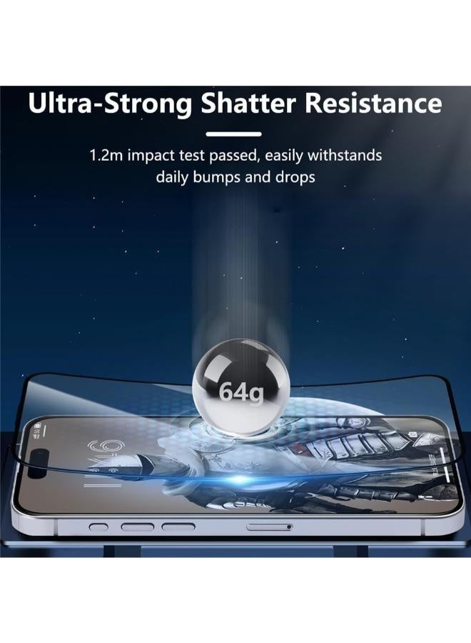 JOYROOM Tempered Glass Screen Protector for iPhone 17 Pro Max, 2.5D Full Screen Coverage with Dustproof Design, High Definition Clarity clear - Image 5