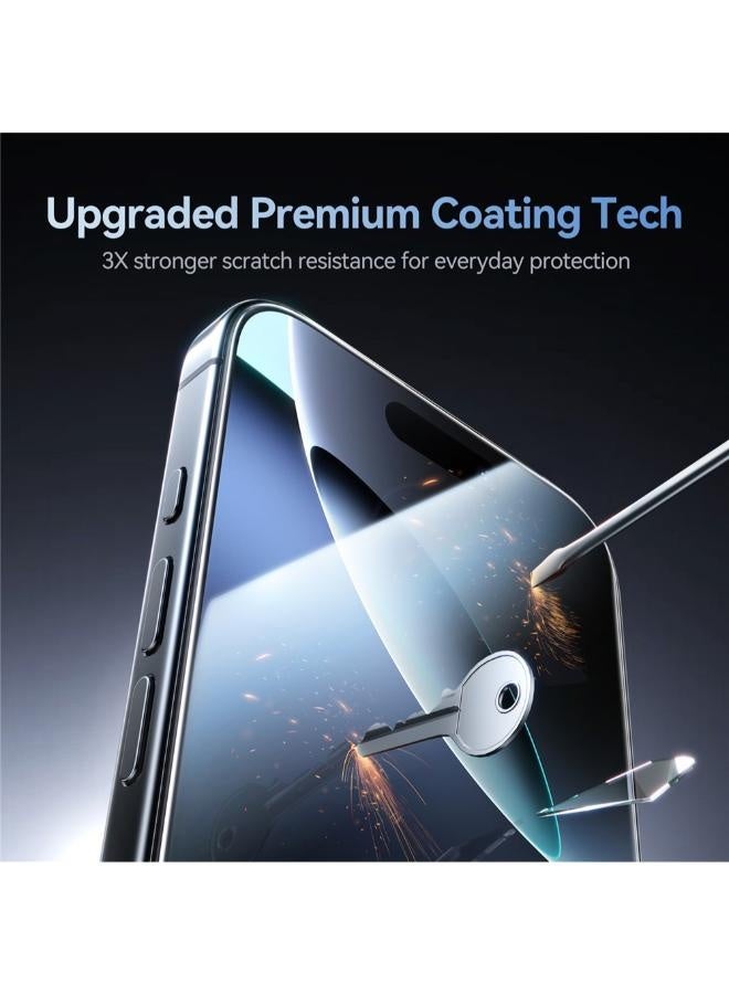 JOYROOM JR-MQS0563 Tempered Glass Screen Protector (2.5D Full Screen with Black Edge) for iPhone 16 clear - Image 3