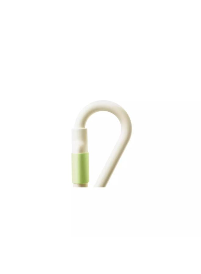 جوي روم Fluorescent Series 30W Self‑Luminous Liquid Silicone Type‑C to Lightning Fast Charging Cable  1.2M - beige - Image 4