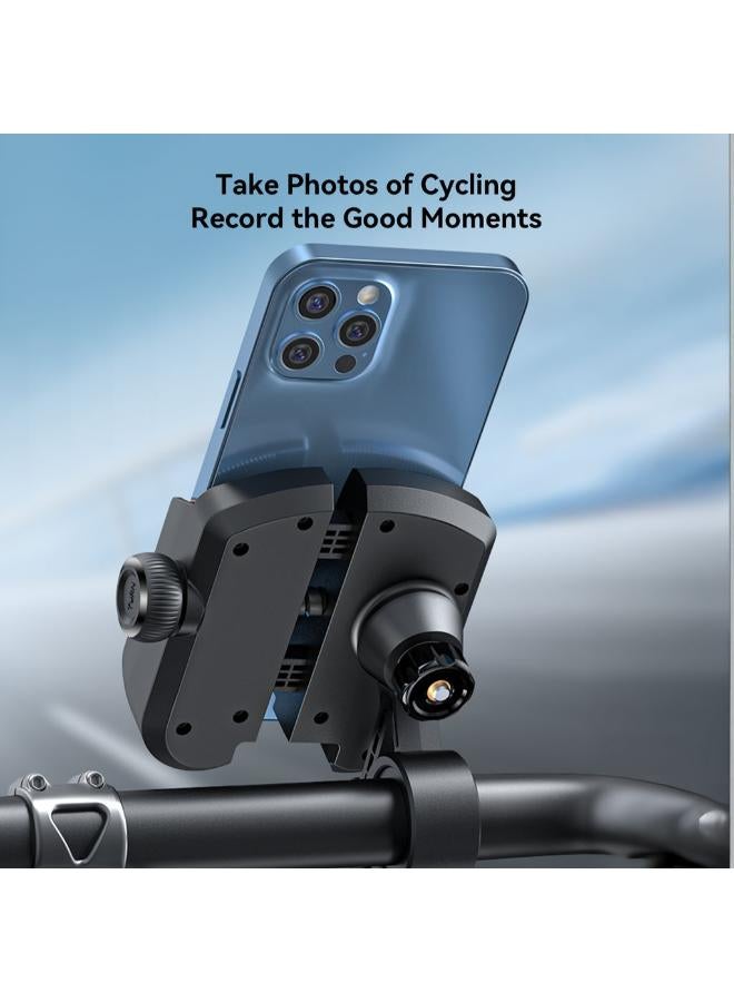 JOYROOM Crystal-Arm Bike Phone Mount black - Image 4