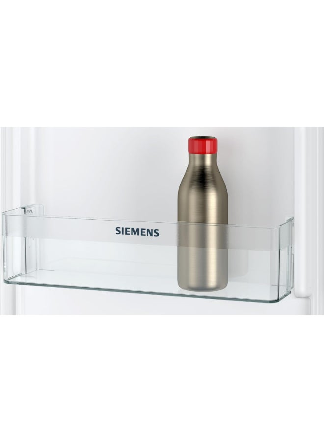 سيمنز ثلاجة فريزر مدمجة من سيمنز iQ500، فريزر سفلي، سعة إجمالية 270 لتر / سعة صافية 268 لتر، صنع في ألمانيا، KI87VNSE0M KI87VNSE0M أبيض - ضمان 3 سنوات - Image 4