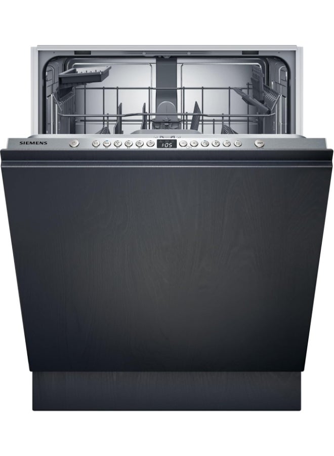 سيمنز Siemens Dishwasher iQ100 12 Place Settings Dishwashers, Built-In Dishwasher, German Engineering Dishwasher Machine SN616X00AM SN616X00AM silver  -3 years warranty SN616X00AM silver - Image 1