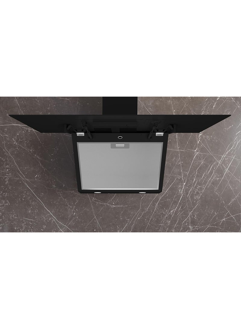 سيمنز Siemens iQ300 Wall-Mounted Cooker Hood, 90 cm, Powerful 700 m³/h Extraction, Silence Drive, LED Lighting, German Engineering Hood, Black, LC96KPJ60M LC96KPJ60M black -3 years warranty LC96KPJ60M black - Image 5