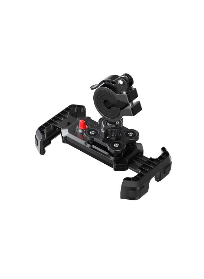JOYROOM Shock‑Absorbing Bicycle Phone Mount black - Image 3