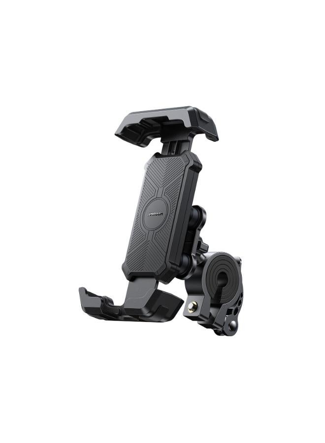 JOYROOM Shock‑Absorbing Bicycle Phone Mount black - Image 1