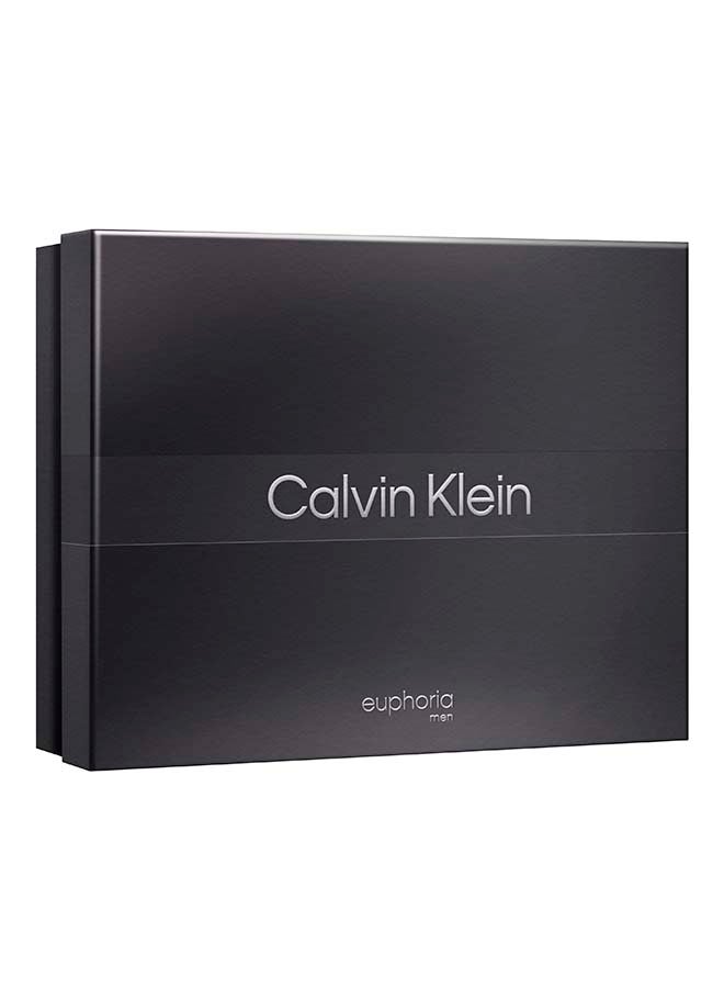 CALVIN KLEIN Euphoria Eau De Toilette For Men And After Shave Balm Trio Gift Set 100 + 100 + 15ml - Image 3