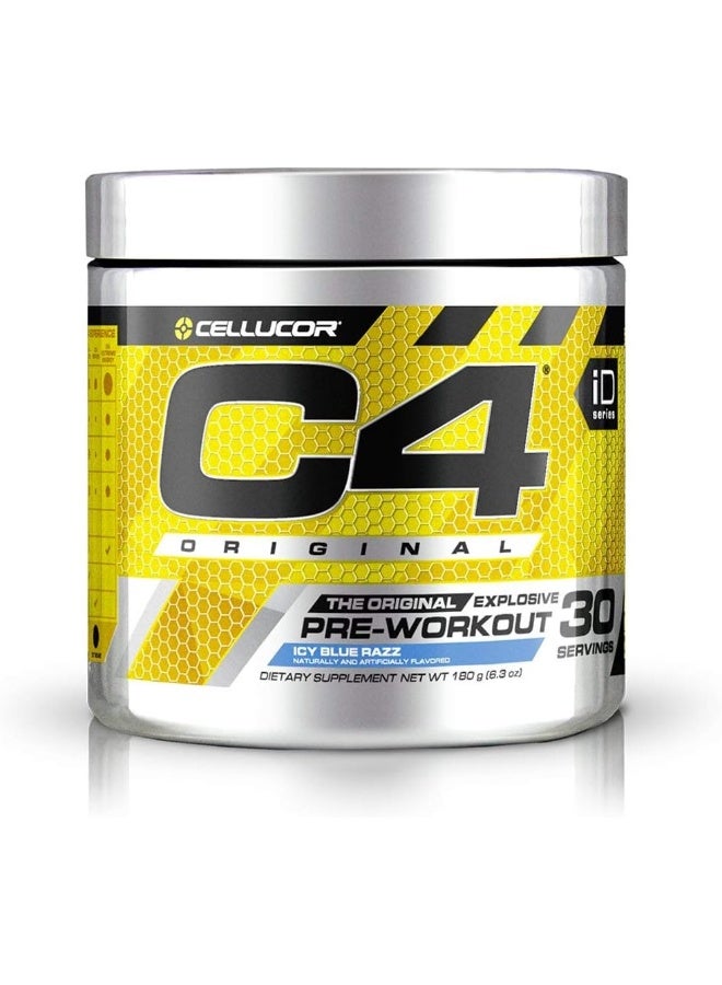 سيلوكور C4 Original Pre Workout Powder Icy Blue Razz - Image 1