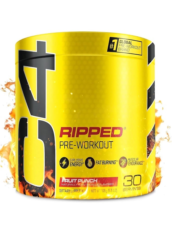 سيلوكور مسحوق C4 Ripped قبل التمرين بنكهة الفواكه الاستوائية - Image 2