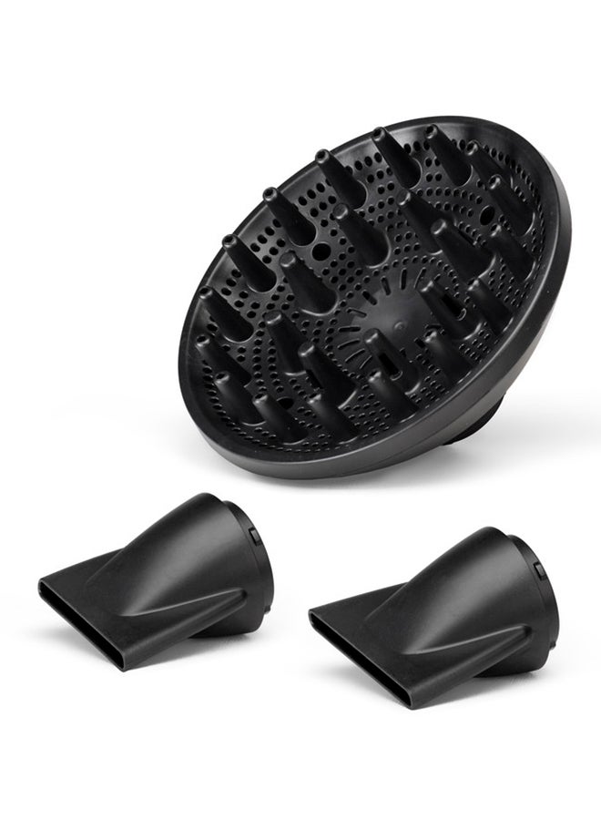 BaByliss 1600W Digital Hair Dryer with Ionic Technology, Includes Diffuser and 2 Concentrator Nozzles, Lightweight Design for Fast Drying and Frizz-Free Styling – D6555DSDE Dark Green - Image 4