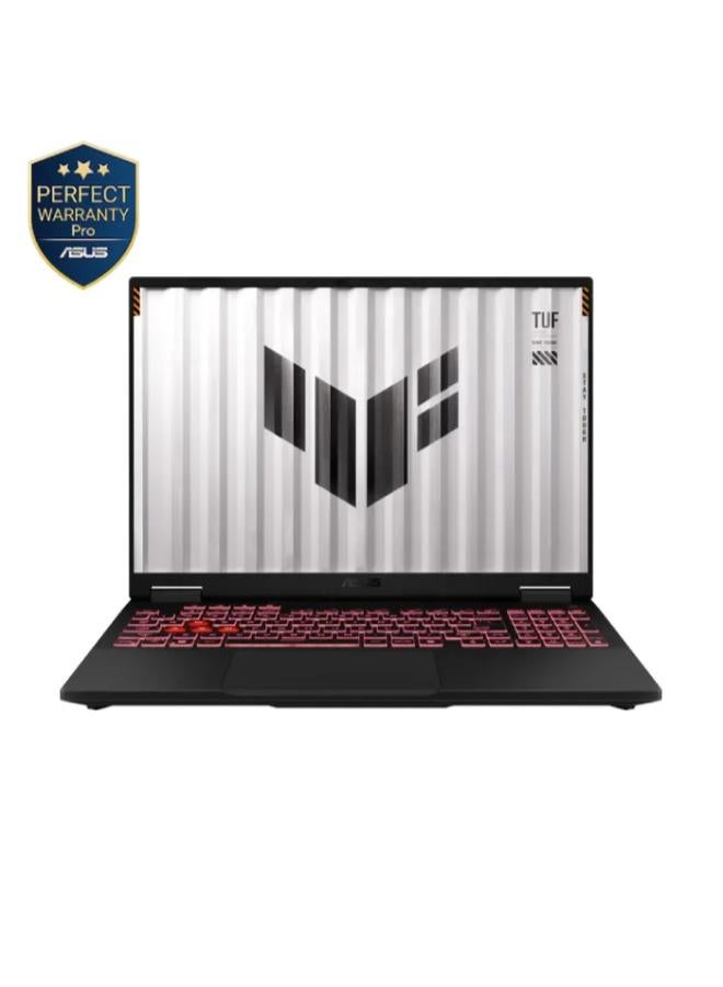 ASUS FA608UH-RV007W ASUS TUF Gaming A16 Laptop with 16 inch FHD / AMD Ryzen™ 7 260 / 16 GB RAM / 512 GB SSD / NVIDIA® GeForce RTX™ 5050 Laptop GPU / English/ Win11/Jaeger Gray with TUF backpack English Jaeger Gray - Image 1