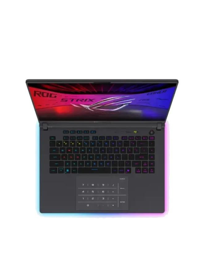 ASUS G615LW-RV132W ROG Strix G16 Laptop with 16 inch FHD / Ultra 9 Processor 275HX / 32 GB RAM / 1 Tera SSD / NVIDIA® GeForce RTX™ 5080 Laptop GPU / English/ Win11/Eclipse Gray with Laptop Bag English Eclipse Gray - Image 2