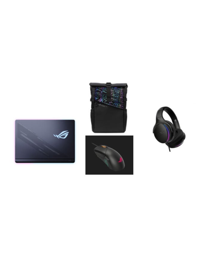 ASUS G835LR-AI3201W ROG Strix SCAR 18 Laptop with 18.2 inch 2.5K / Ultra 9 Processor 275HX / 32 GB RAM / 1 Tera SSD / NVIDIA GeForce RTX 5070 Ti Laptop GPU / English / Win11 / with ROG Gladius III Mouse P514, ROG Backpack, and ROG Fusion II 300 Headset English Off Black - Image 1