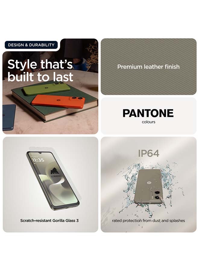 Motorola G06  4G Dual SIM PANTONE Laurel Oak 4+8GB RAM 128GB - Middle East Version - Image 5