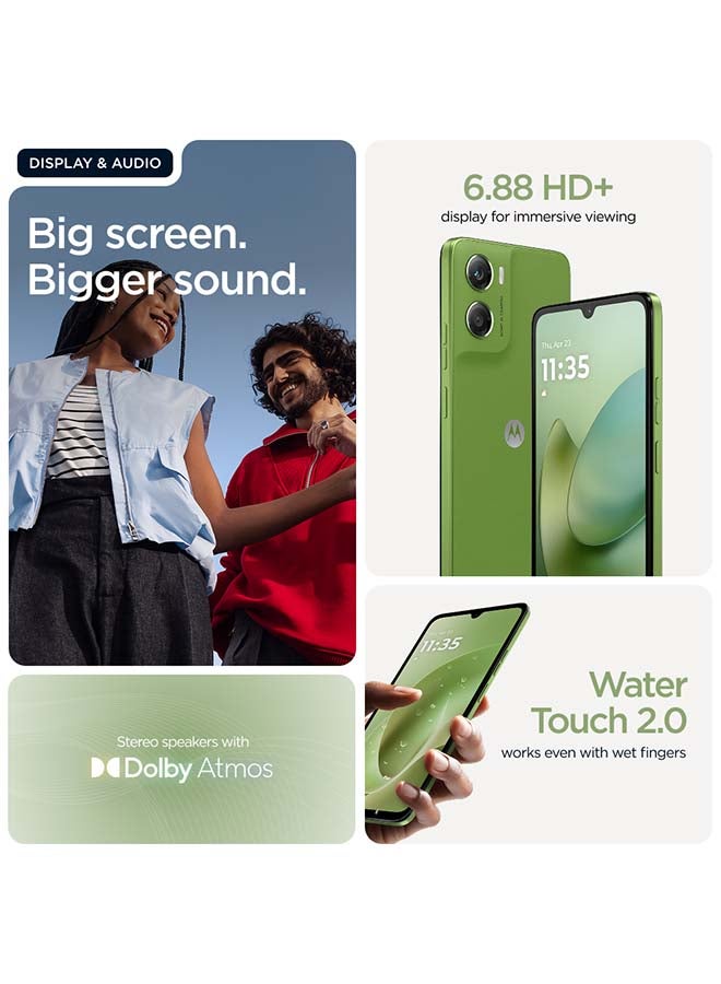 Motorola G06 Dual SIM Pantone Tendril 4GB RAM 128GB 4G - Middle East Version - Image 4
