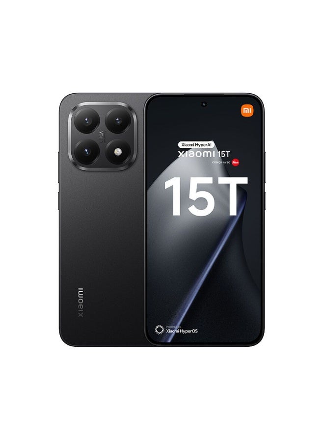 Xiaomi Redmi 15T Dual SIM Black 12GB  RAM 256GB- 5G Middle East Version with Free Gift (Redmi Watch 5 Active) - Image 2