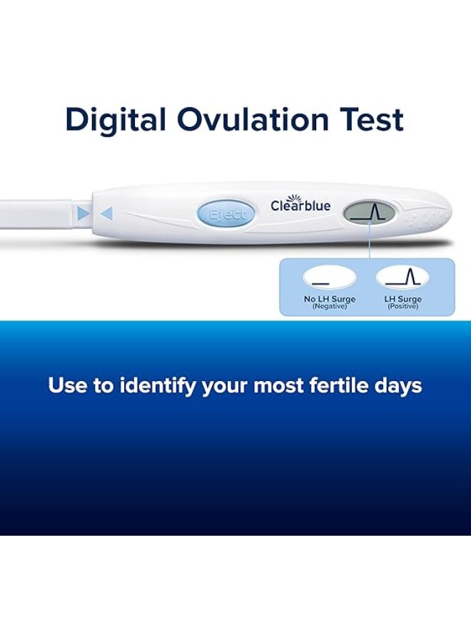 Clearblue & Natural Cycles Hormone-Free Birth Control Kit Starter Pack, 3 Month Subscription to The Natural Cycles app, 15 Digital Ovulation Tests, 1 Digital Basal Thermometer - Image 2
