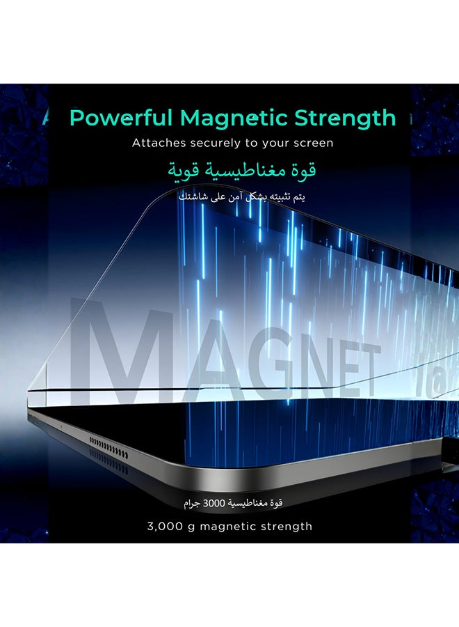 ESR for iPad Pro 13 Inch 2024 M4 Paper-Feel Magnetic Screen Protector, Write and Draw Like on Paper, Detachable and Reusable, Compatible with Tempered Film, Matte Finish , Clear Clear - Image 5