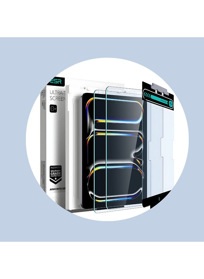 ESR Privacy Screen Protector for iPad Pro 13 Inch 2024 M4 Paper-Feel Magnetic Screen Protector, Removable Magnetic Screen Film with 30-Degree Anti-Spy Privacy Filter, Detachable and Reusable, Matte Finish Clear - Image 2