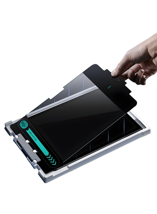 ESR 2 Pack Screen Protector for iPad Pro 13 Inch (M5/M4) 2025/2024, Tempered Tough Glass Film with Ultra Fit Tray, Scratch Resistant, HD Clarity, Apple Pencil Support , Clear Clear - Image 1