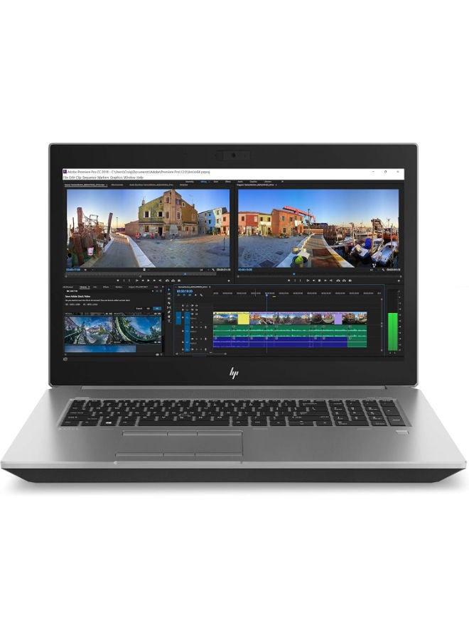 HP HP ZBook 17 G5 Mobile Workstation, Intel Core i7-8850H, 512GB SSD, 32GB RAM, NVIDIA Quadro P2000 4GB, 17.3 Inch FHD Display, Windows 10 Pro - Black (Renewed), Grade A, 6 Months Warranty Black - Image 1